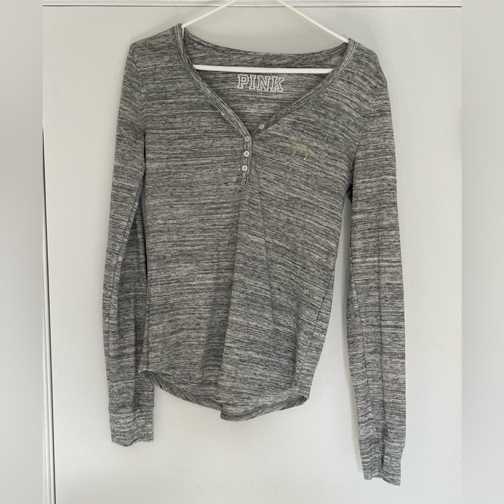PINK long sleeve lounge shirt